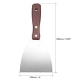 thumbnail image 2 of Unique Bargains 4 Inches Stainless Steel Broad-Blade Wood Handle Putty Paint Scraper, 2 of 5