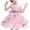 28Pink, variant on Hicidod Tutu Dress for Girls Tulle Princess Prom Dresses for Toddler Kids Little Girl Cute Fancy Birthday Party Ball Gown