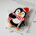 thumbnail image 6 of Chmadoxn 50pcs Christmas Penguin Snowman Decoration Card, Christmas LolliPaper Cards, Santa Claus Penguin Candy Sugar Decoration, Xmas Candy Package Wrapping for Party Supplies, 6 of 6
