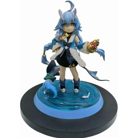 Honkai Impact 3 Bailu Figure Standing Bailu Anime Figures 26cm/10.2inch PVC Characters Decorations Collectible Handicrafts Souvenirs for Anime Fans Gifts