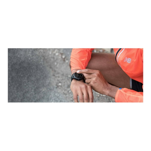 Fructífero apuntalar trimestre New Balance RunIQ - Black - smart watch with band - display 1.39" - 4 GB -  Bluetooth, Wi-Fi - Walmart.com