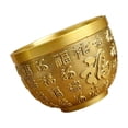 thumbnail image 1 of Creative Brass Feng Shui Bowl Wealth Rice Cylinder Luck Office for Bedroom Study Home 6.2cmx4cm, 1 of 9