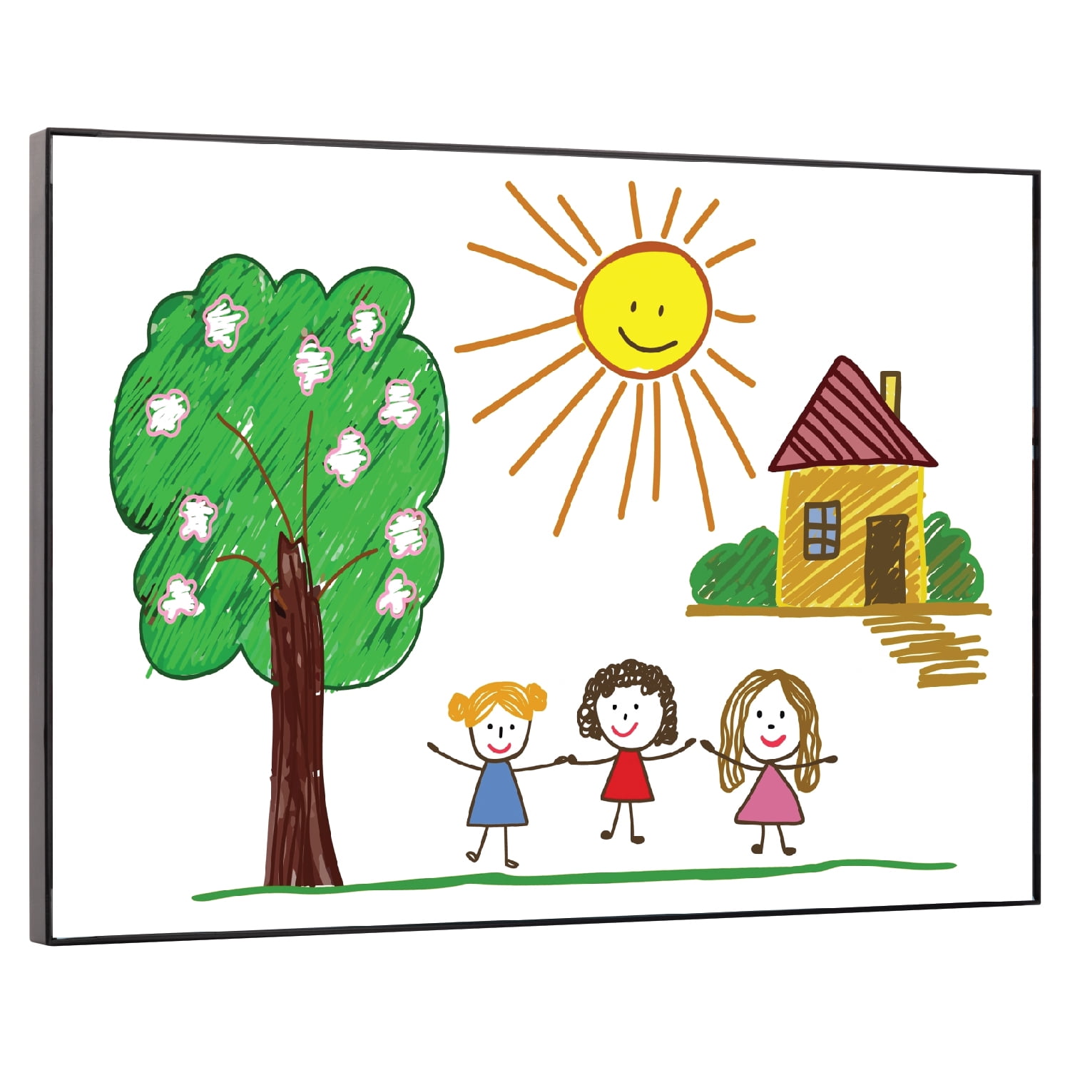 Snap 11" x 17" Front Loading Desktop and Wall Mounted Photo Frame, Set of 4