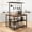 Brown, variant on FOLDLIFE 42" Kitchen Island with Storage,Bakers Rack with Power Outlet,Island Table for Kitchen,3 Tier Microwave Stand Oven Shelf,Large Coffee Bar Table,Storage Shelf,Natural