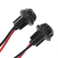 thumbnail image 2 of 2Pcs Car Lamp Bulb Socket Holder Base T10 Connector Lamp Cable Wire for Car Truck Easy to Install, 2 of 4