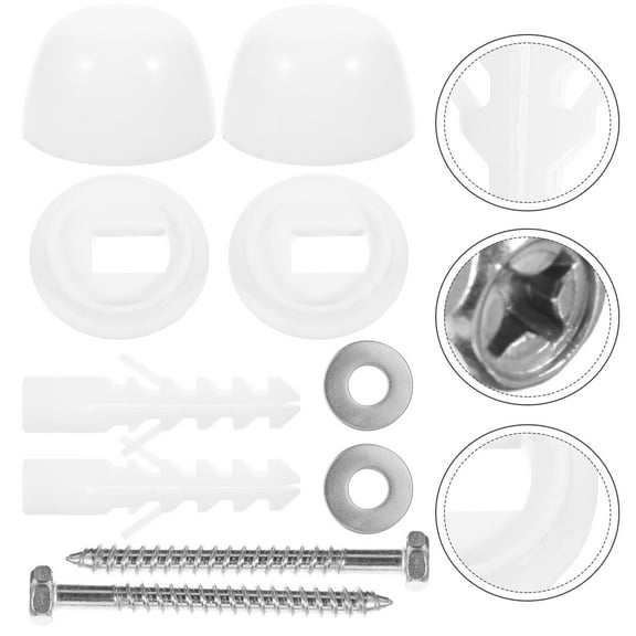 UPOUART Toilet Mounting Screws Pp 1 Set Fixing
