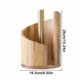 thumbnail image 4 of Mountain Paper Towel Holder Countertop, Natural Mango Wood Round Base with Iron Stand, Rustic Wooden Dispenser for Jumbo and Mega Rolls, Effortless One Hand Tearing for Kitchen, 4 of 7