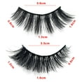 thumbnail image 3 of False Eyelashes Faux Mink Lashes 20 Pairs Long Dramatic Fluffy Volume Natural Fake Eyelashes Value Pack MC-3, 3 of 5
