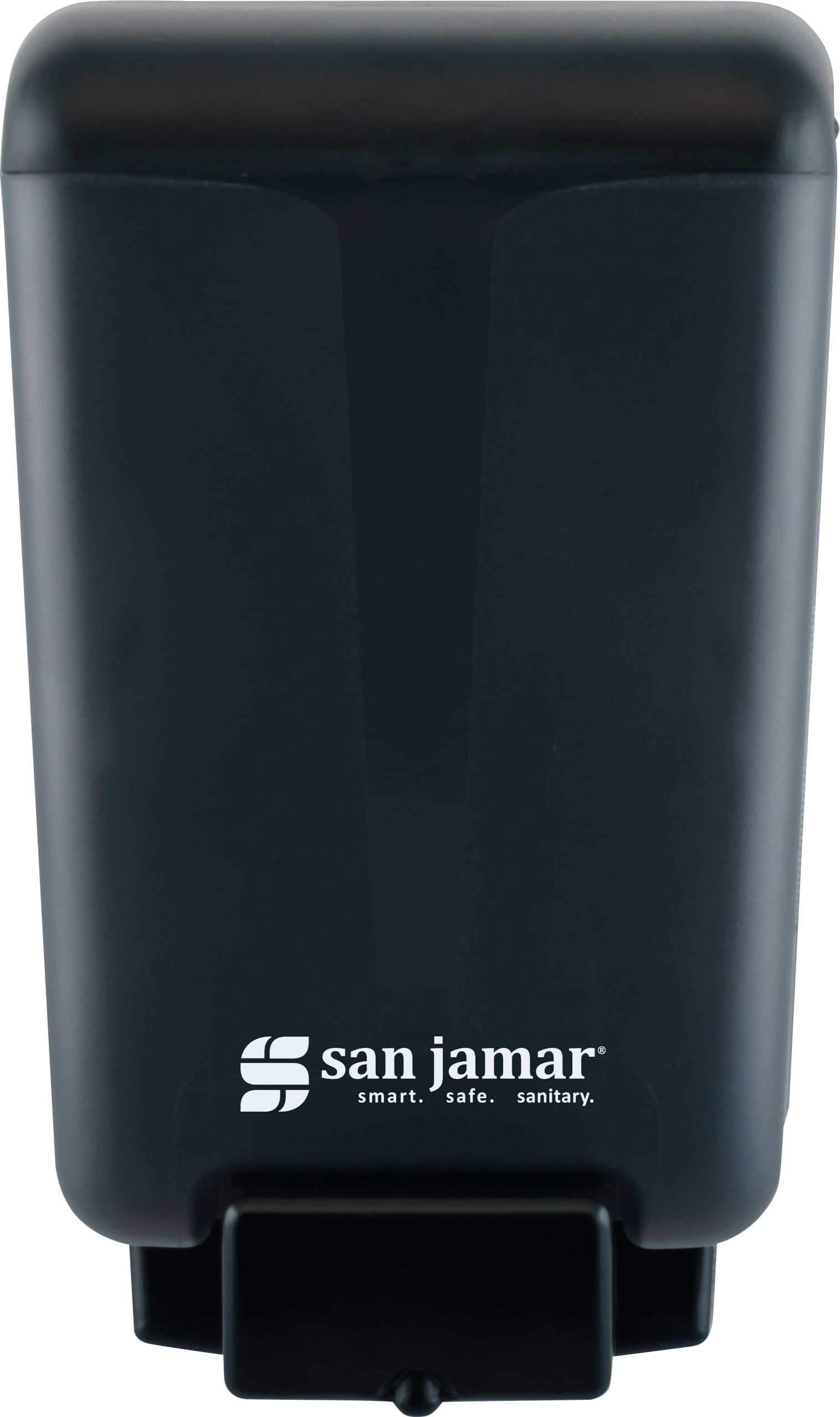 San Jamar Classic Manual Liquid Soap or Lotion Dispenser, 46 oz, Black Pearl