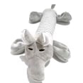 thumbnail image 4 of Cat And Dog Pet Chew Plush Toy Four-Legged Gray Elephant, 4 of 4
