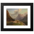 thumbnail image 2 of Franz Steinfeld 18x15 Black Modern Framed Museum Art Print Titled - Salzkammergut, 2 of 5