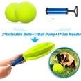 thumbnail image 7 of Dog Toy Balls 9.5" Large Dog Tennis Ball Puzzle Toys Interactive Rubber Inflatable Dog Balls for Dog, 7 of 7