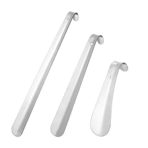 Clearance Fixing Clip under $5,3 Pcs Shoe Horn With Long Handle Stainless Steel Shoehorn With Hanging Hole And Grip Shoe Horn For The Elderly Shoe Horn For Back Seniors Pregnancy