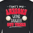 thumbnail image 4 of Inktastic That's My Awesome Granddaughter out There with Volleyball Long Sleeve T-Shirt, 4 of 5