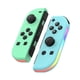 thumbnail image 1 of Controller for Switch, Replacement for Switch Controllers with RGB Light, Right and Left Wireless Controller, Dual Vibration, Wake-up, Motion Control, 1 of 5