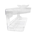 thumbnail image 3 of onlyliua ¡ ¡Ofertas Del Día! ¡Liquidación! La Nueva Jaula para Pájaros Transparente de Pared con Potente Comedero para Pájaros con Ventana y Ventosa, 3 of 7