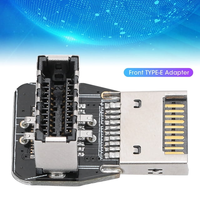 Adaptador Frontal TYPE-E ANGGREK Accesorios de Placa Base de PC