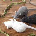 thumbnail image 2 of 6Pcs Halloween Realistic Spooky Mice Rats Plastic Artificial Mouse Halloween Prank Props, 2 of 7