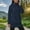 Navy, variant on Sentmoon Running Jackets for Women Plus Size Hooded Neck Long Sleeve Women Winter Coats Zipper Solid Color Windproof Waterproof Women's Clothing Fall and Winter Active for Running and Hiking
