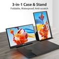 thumbnail image 4 of Monitor portátil KYY 15.6 pulgadas FHD 1080P USB-C HDMI con bolsa, 4 of 9