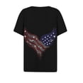 thumbnail image 5 of 250th Anniversary USA Shirts for Women American Flag T-Shirt 4th of July Shirt 250 Years Birthday Patriotic Tops, 5 of 6