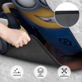 thumbnail image 3 of Yiaed Minions Tapis de Sol pour Voiture Ensemble de 4 Tapis de Voiture - Tapis de Voiture avec Dos Antidérapant et Talon de Conducteur Ajustement Universel pour Voitures, Camions, Suv et Vans, 3 of 6
