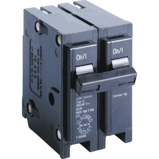 Disyuntor Eaton CL250CS de doble polo 240 V 50 A