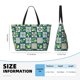 thumbnail image 4 of Fotbe Lemon and Leaves Bolsa de Viaje para Playa - Resistente al Agua, Bolsa Tote de Gran Capacidad y Ligera con 7 Bolsillos para Mujeres y Hombres, 4 of 7