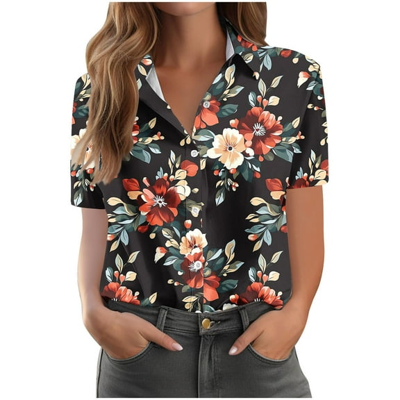 Lumivie Summer Tops For Women 2025 Xl Vneck Tshirts Shirts For Women Yellow Womens Blouses Dressy Women'S T Shirts Multipack