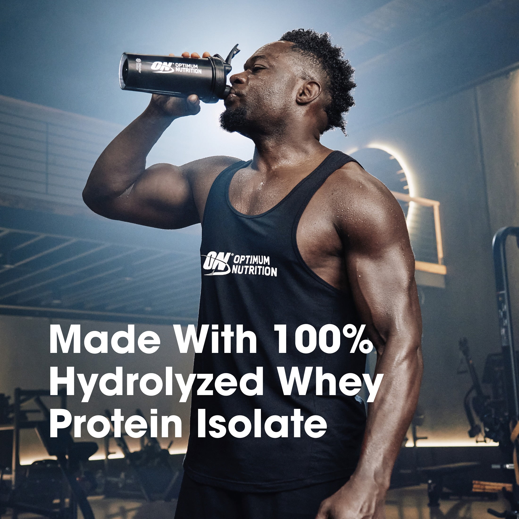 Optimum Nutrition Platinum Hydrowhey Protein Powder, Supercharged Strawberry, 20 Servings