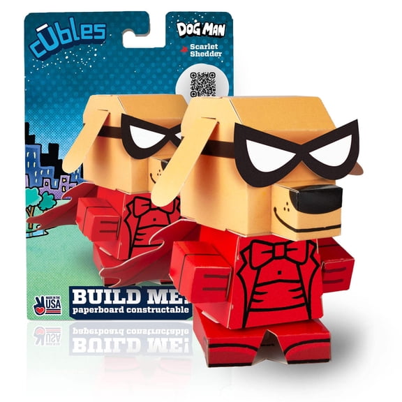 CUBLES Dog Man | Scarlet Shedder