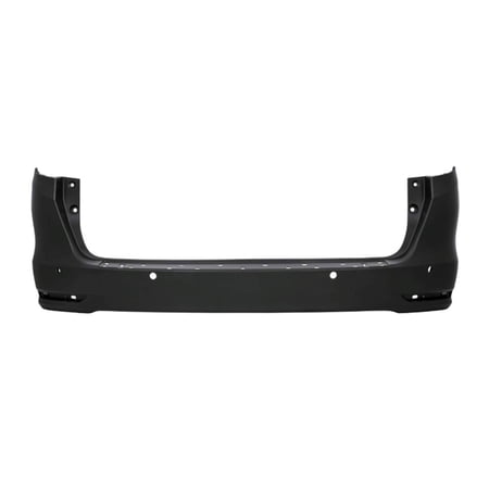 New Aftermarket CAPA Unpainted Rear Bumper Cover Replaces 04715THRA10ZZ With Park Assist fits 2023-2024 Honda Odyssey Black Edition Mini Passenger Van 4-Door