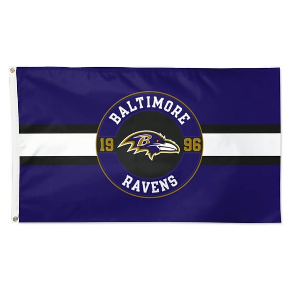 WinCraft Baltimore Ravens 3' x 5' Applique Flag
