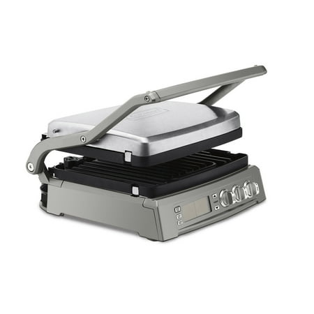 Cuisinart - Countertop Indoor Griddler Elite - Stainless Steel