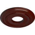 thumbnail image 3 of Ekena Millwork 12 3/8"OD x 4"ID x 1 1/8"P Classic Ceiling Medallion (Fits Canopies up to 7 1/4"), Hand-Painted Brushed Mahogany, 3 of 6