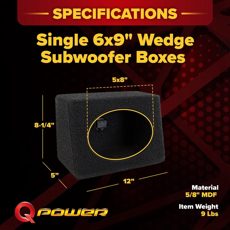 QPOWER Q-Bomb 6x9