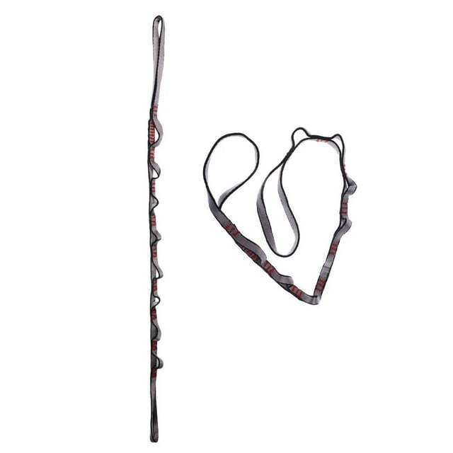 Cadenas de Margaritas DYNWAVEMX para Escalada Columpio de Yoga Hamaca Colgante Gris Nylon Daisy Chain