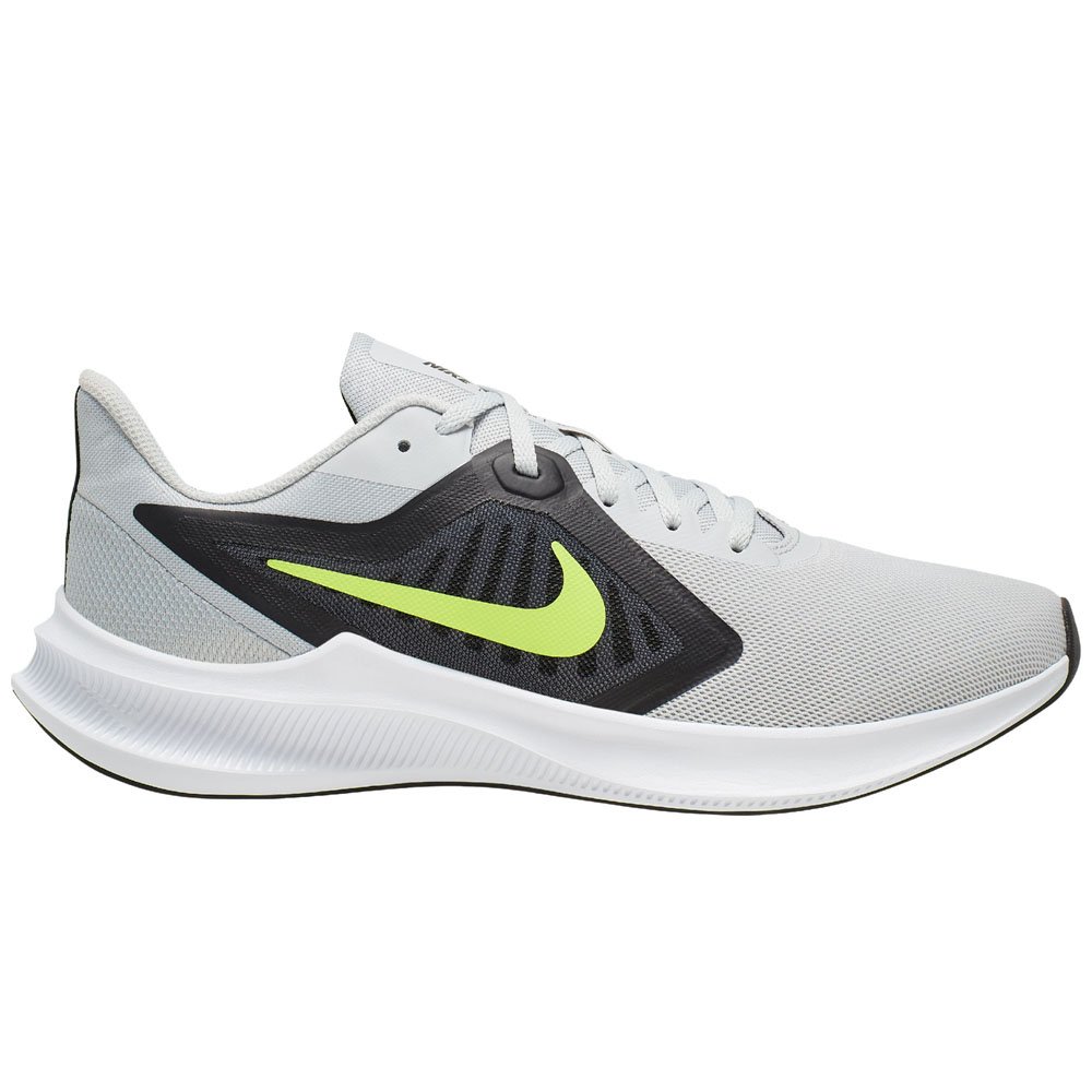 Nike Downshifter 10 Mens Shoes Size 13, Color: Grey Fog/Black/White - image 3 of 9