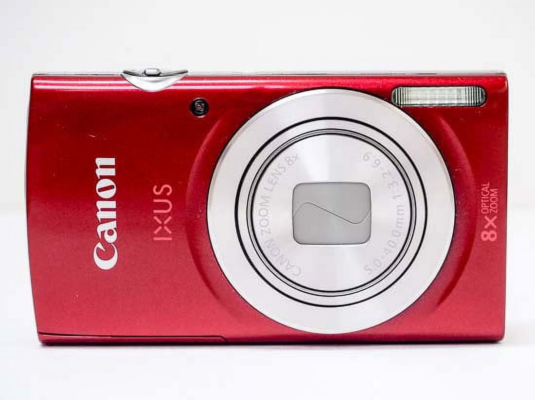 Canon Cámara Digital Ixux 185 20mpx Zoom 16x Zo 8x Roja con Ofertas en  Carrefour