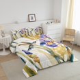 thumbnail image 2 of YST Cute Birds Bedding Set Full Hummingbird Printed Comforter Set,Purple Floral Bedding Comforter Sets Girls Flower Quilt Set Tropical Botanical Bed Set Spring Theme Home Decoration,3pcs, 2 of 5