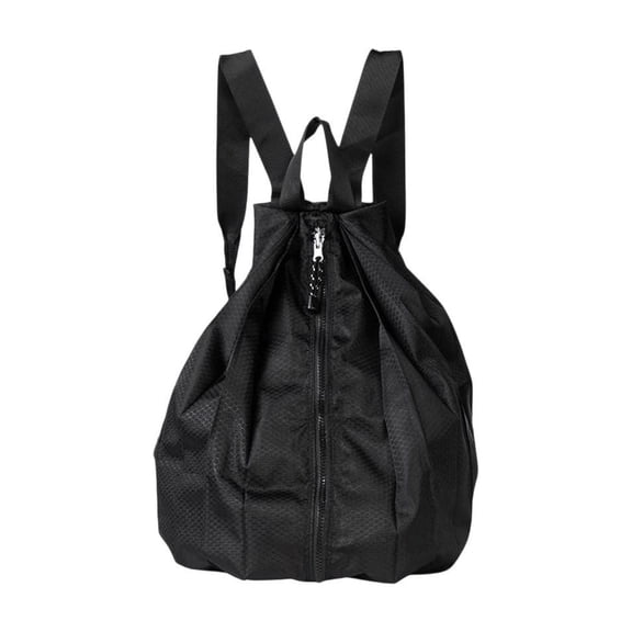 Lightweight Foldable Backpack, Oxford Cloth Solid Bag, Soft Wide Straps Backpack for Outdoor Hiking, Driving, Walking