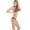Purple, variant on Sexy Padded Halter Top Ruched Waist Brazilian Back Bikini