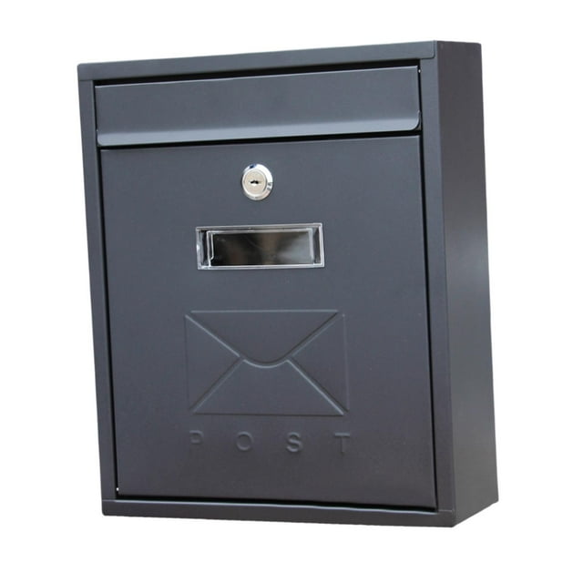 Buzón de donaciones Buzón de sugerencias con ranura y cerradura Buzón de quejas Buzón de billetes de pared impermeable con cerradura Buzón de correos