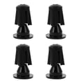 thumbnail image 1 of VERDANVERSE 4Ud Tapones Para Manubrio De De Aluminio Negro Para Protección Y, 1 of 7
