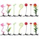 thumbnail image 1 of 28pcs Simulation Plant Hair Clip Creative Hairpins Lovely Girls Hair Barrettes, 1 of 4