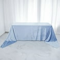 thumbnail image 2 of Balsa Circle 90" x 156" Dusty Blue Rectangular Premium Velvet Tablecloth Reception Catering, 2 of 8