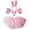 Pink, variant on Petitebelle Bunny Headband Bowtie Tail Gloves Tutu 5pc Costume (Pink, 1-5 Years)