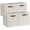 Beige_PU Handles, variant on Cube Storage Bins Storage Cube Bins for Home, 4 Pack Fabric Storage Bins for Organization, Storage Cubes 13x13 Cube Baskets with Leather Handles (White&Teal)