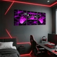 thumbnail image 2 of Manfei Gamer Gamepad Framed Wall Art, Set of 3, 2 of 6