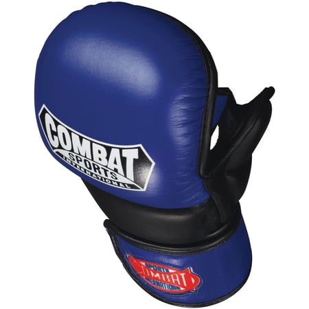 Combat Sports MMA Safety Sparring Gloves XLarge Blue / Black